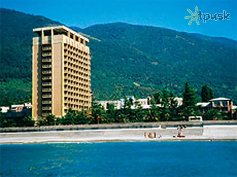 Фото отеля Энергетик 3* Гагра Абхазия экстерьер и бассейны