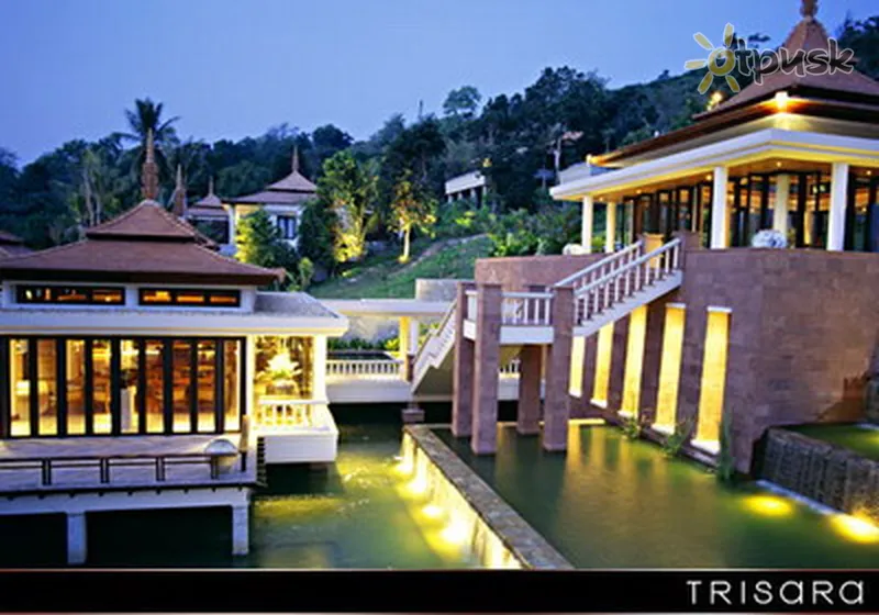 Фото отеля Trisara 5* о. Пхукет Таиланд экстерьер и бассейны