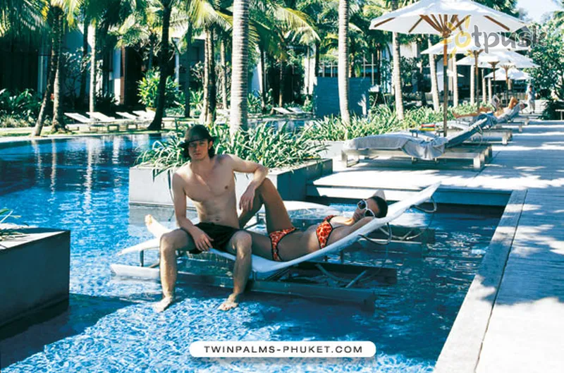 Фото отеля Twin Palms Phuket Resort 5* apie. Puketas Tailandas išorė ir baseinai