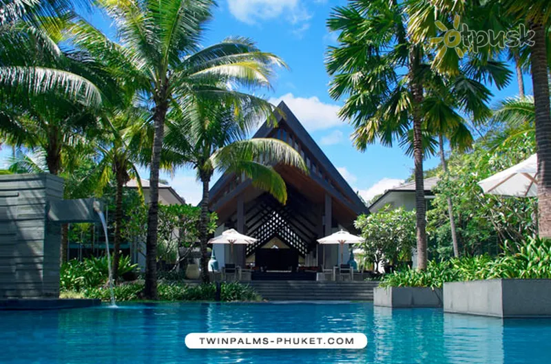 Фото отеля Twin Palms Phuket Resort 5* apie. Puketas Tailandas išorė ir baseinai