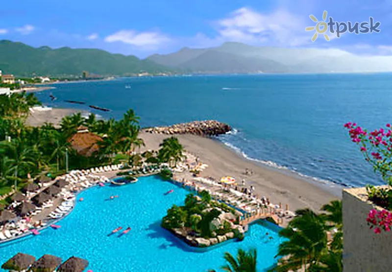Фото отеля CasaMagna Marriott Puerto Vallarta 5* Пуэрто Валларта Мексика экстерьер и бассейны