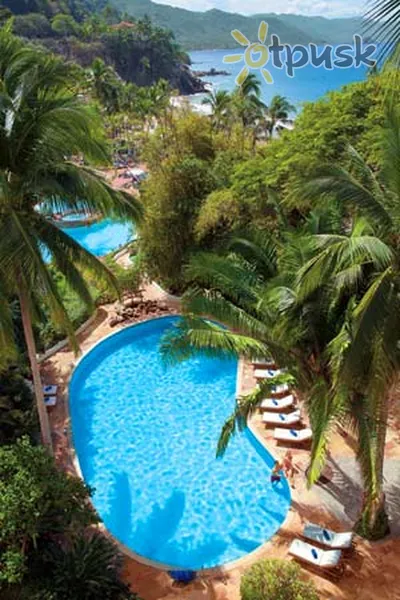 Фото отеля Dreams Resort & Spa Puerto Vallarta 5* Пуэрто Валларта Мексика экстерьер и бассейны