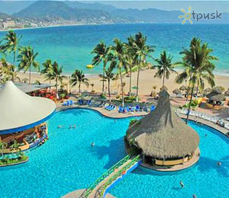 Фото отеля Holiday Inn Puerto Vallarta 4* Пуэрто Валларта Мексика экстерьер и бассейны