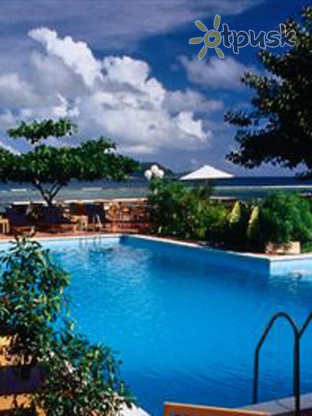 Фото отеля La Digue Island Lodge 4* о. Ла Диг Сейшельские о-ва экстерьер и бассейны