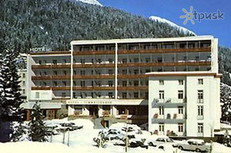 Фото отеля Morosani Schweizerhof 4* Davosas Šveicarija išorė ir baseinai