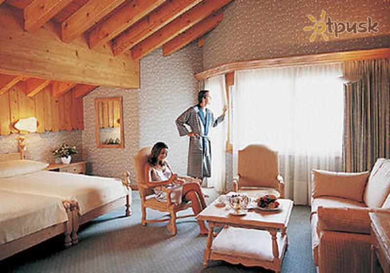 Фото отеля Schweizerhof 4* Zermatas Šveicarija kambariai