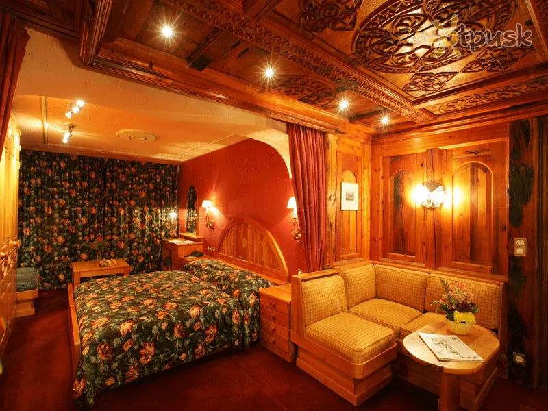 Фото отеля Alex 4* Zermatas Šveicarija kambariai