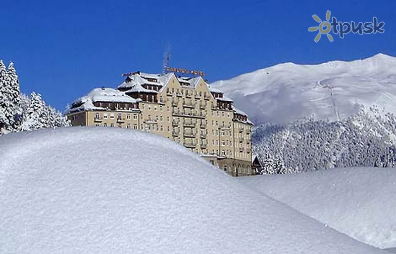 Фото отеля Carlton 4* Санкт-Мориц Швейцария экстерьер и бассейны