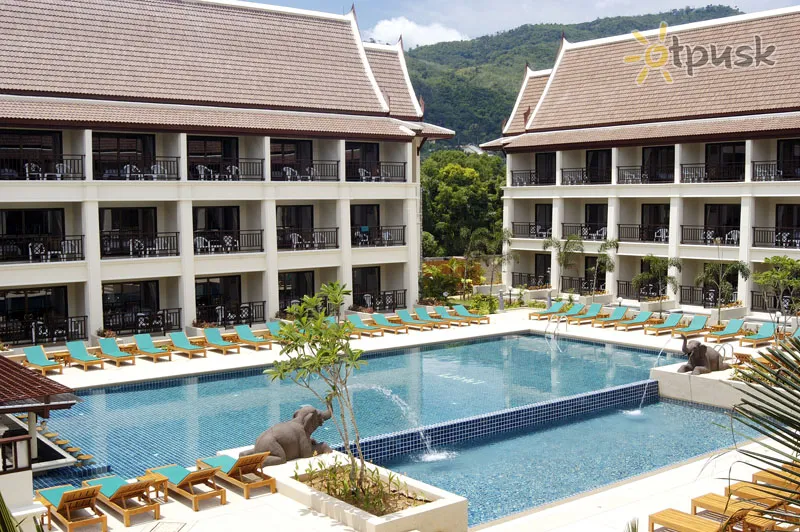Фото отеля Deevana Patong Resort & Spa 3* apie. Puketas Tailandas išorė ir baseinai