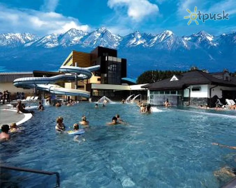 Фото отеля AquaCity 3* Попрад Словаччина екстер'єр та басейни