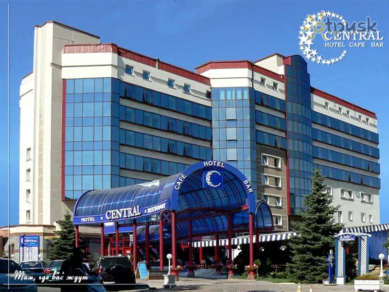 Фото отеля Централь 4* Донецк Украина экстерьер и бассейны