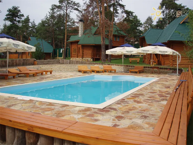 Фото отеля Лесная 3* Vyšgorodas Ukraina išorė ir baseinai