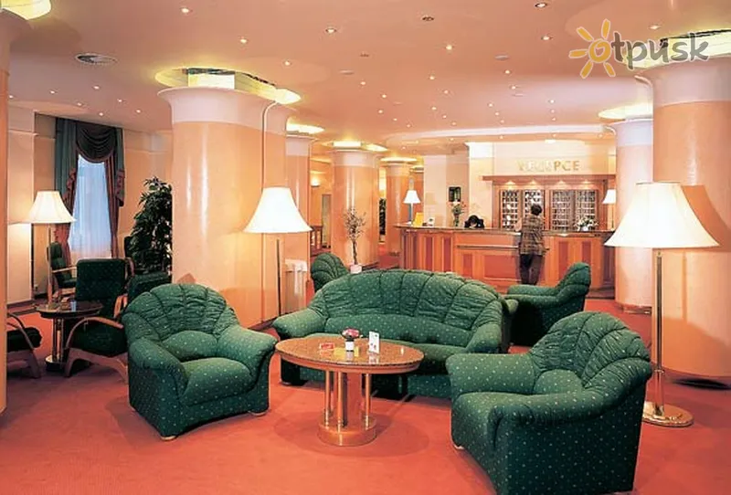 Фото отеля Centralni Lazne Health Spa Ensana 4* Маріанське-Лазне Чехія лобі та інтер'єр