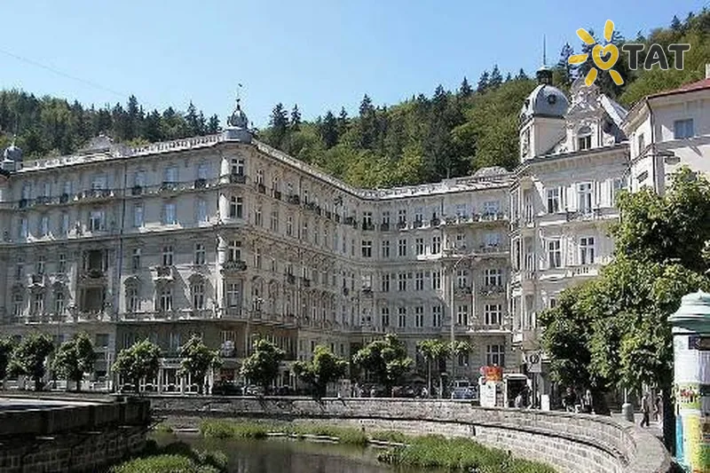Фото отеля Parkhotel Pupp 4* Карлові Вари Чехія екстер'єр та басейни