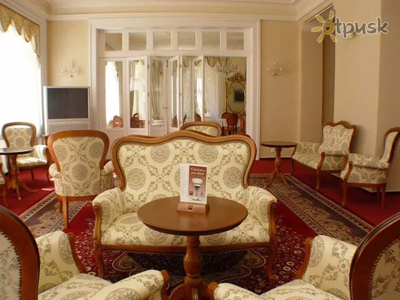 Фото отеля Imperial 4* Франтишкове Лазне Чехия лобби и интерьер