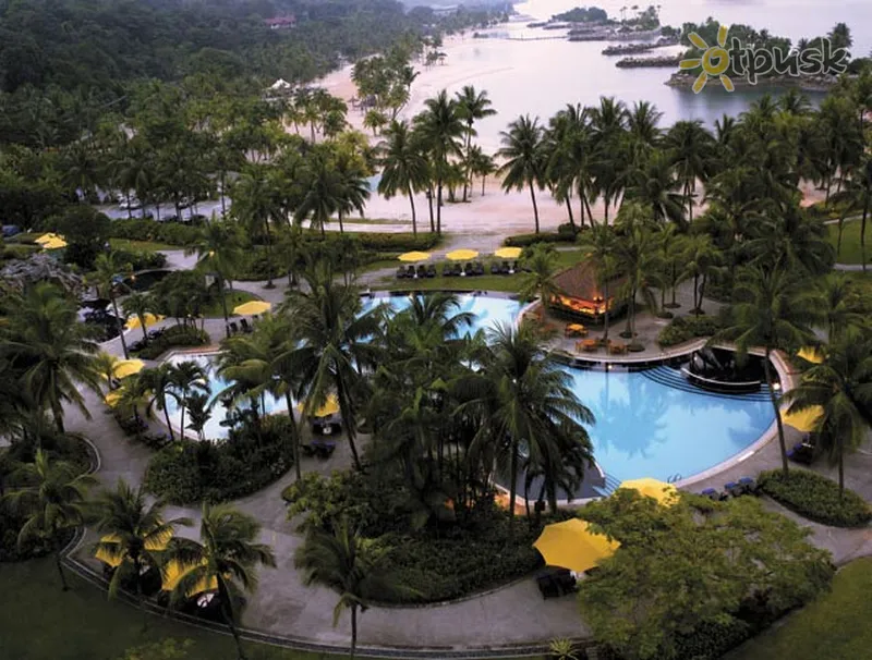 Фото отеля Shangri La Rasa Sentosa 4* Sentosa Singapūras išorė ir baseinai