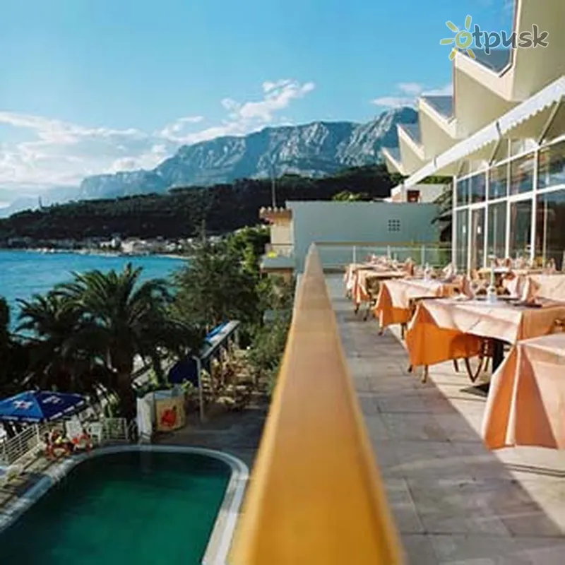 Фото отеля Aurora 3* Podgora Kroatija barai ir restoranai