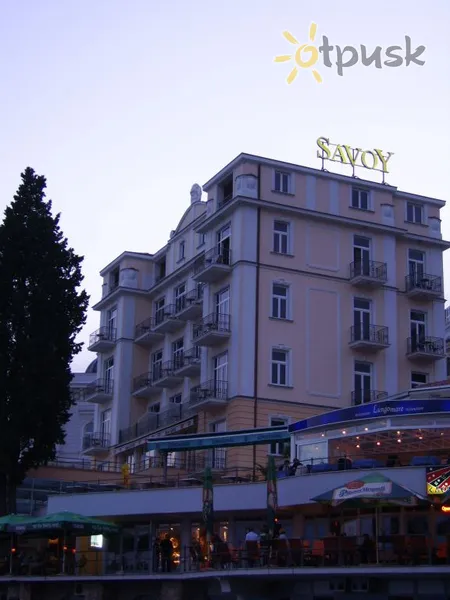Фото отеля Savoy 4* Opatija Kroatija išorė ir baseinai