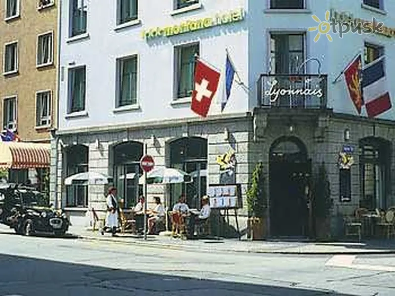 Фото отеля Montana 3* Цюрих Швейцария экстерьер и бассейны