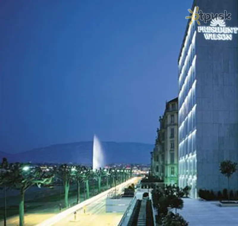 Фото отеля President Wilson 5* Женева Швейцария экстерьер и бассейны