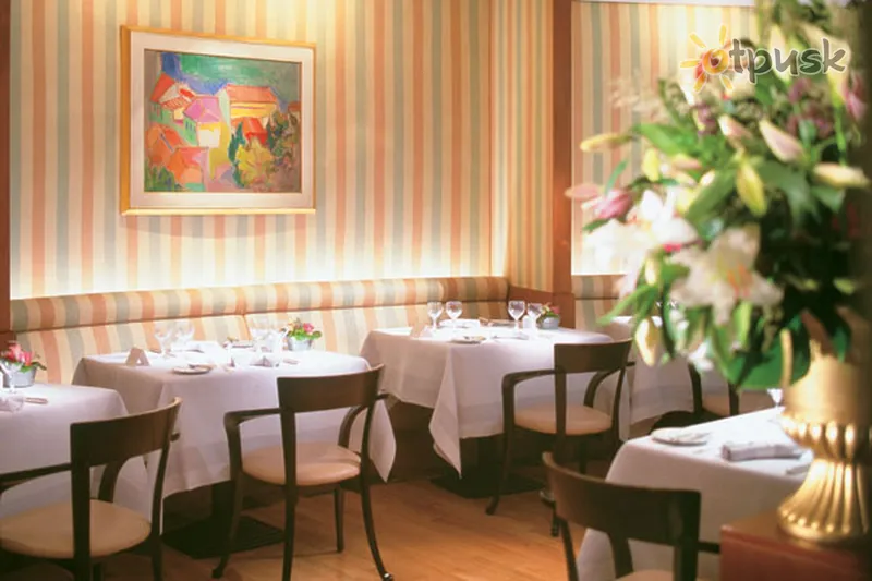 Фото отеля Du Rhone Mandarin Oriental 5* Ženēva Šveice bāri un restorāni
