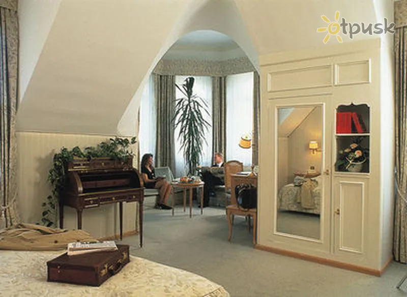 Фото отеля Lindner Grand Hotel Beau Rivage 5* Interlakenas Šveicarija numeriai