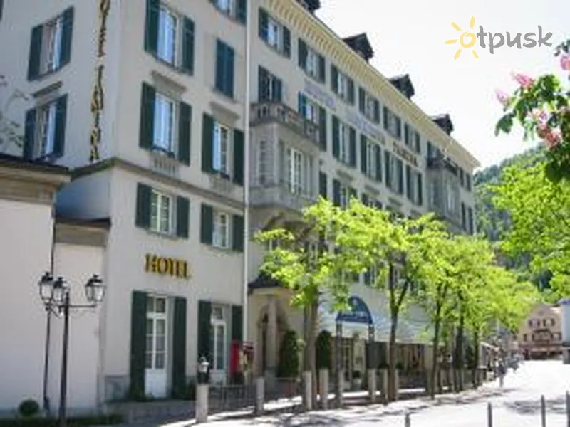 Фото отеля Sorell Hotel Tamina 4* Bad Ragaz Šveice ārpuse un baseini