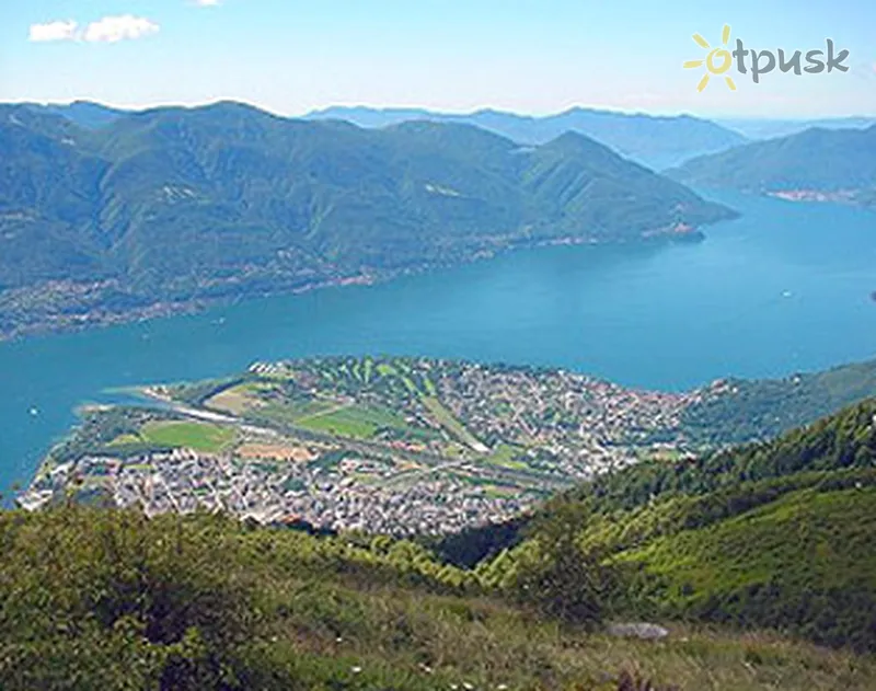 Фото отеля Du Lac 3* Lokarnas Šveicarija išorė ir baseinai