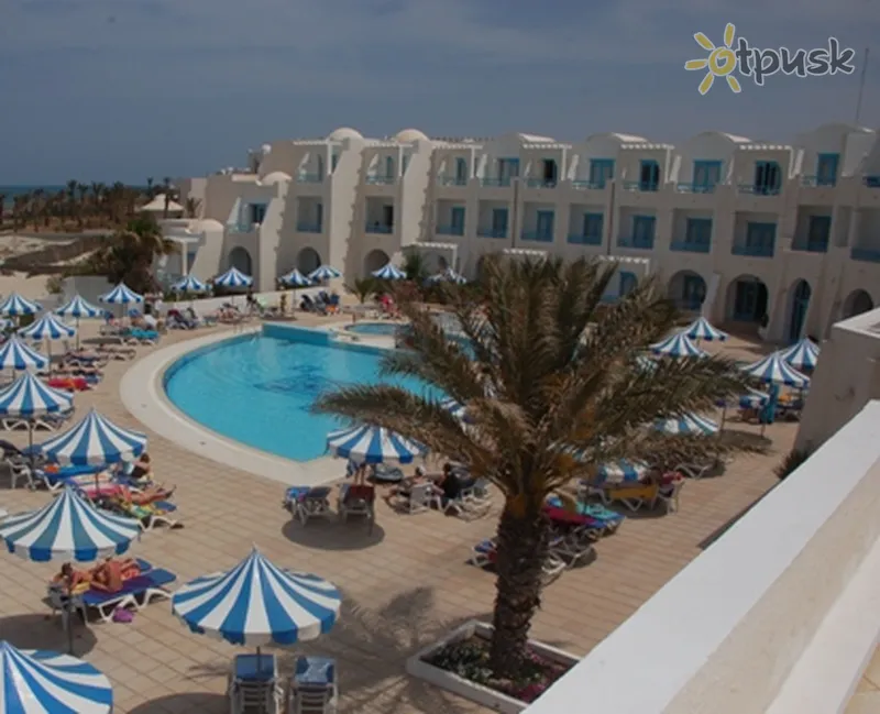 Фото отеля Telemaque Beach & Spa 4* par. Džerba Tunisija ārpuse un baseini