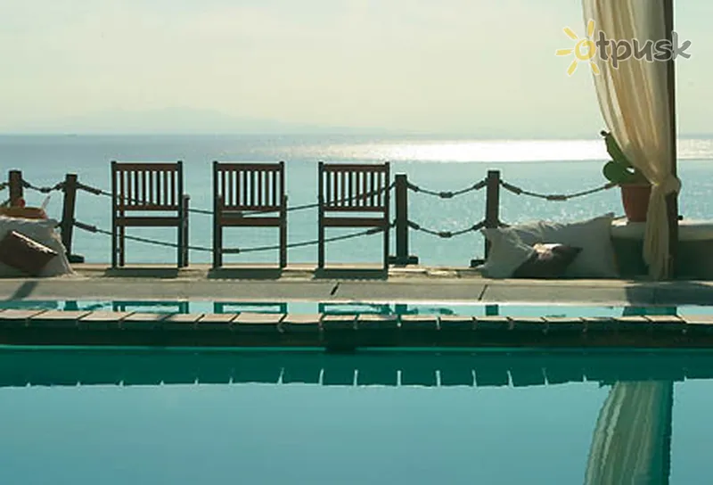 Фото отеля Mykonos Palace Beach Hotel 4* Mikėnai Graikija išorė ir baseinai