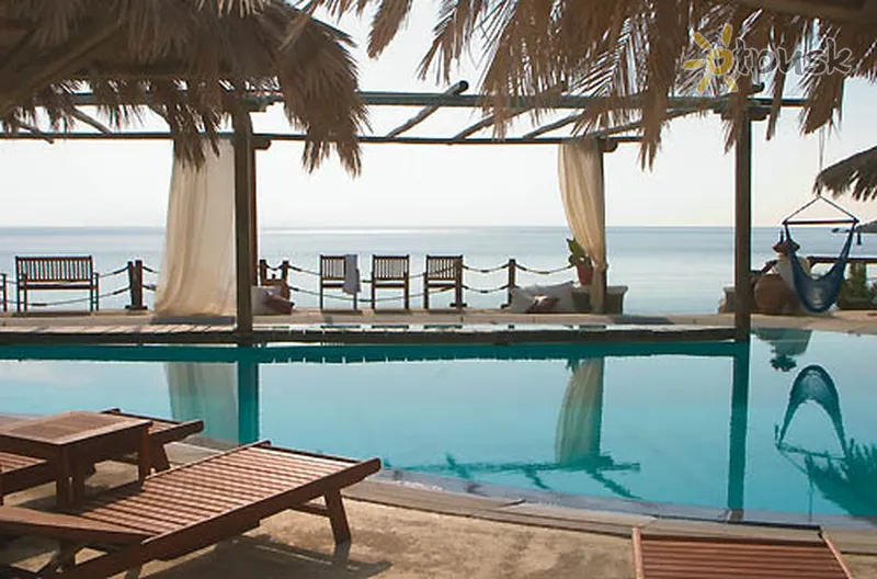 Фото отеля Mykonos Palace Beach Hotel 4* о. Міконос Греція екстер'єр та басейни