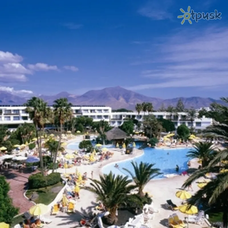 Фото отеля H10 Lanzarote Princess 4* о. Лансароте (Канары) Испания экстерьер и бассейны