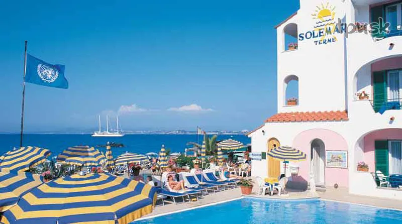 Фото отеля Solemar Terme Beach 4* о. Іскья Італія екстер'єр та басейни