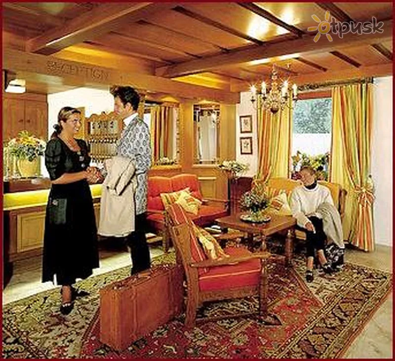 Фото отеля Garni Palin 4* Ишгль Австрия лобби и интерьер