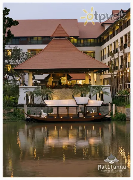 Фото отеля Ratilanna Riverside Spa Resort 5* Чианг Маи Таиланд экстерьер и бассейны