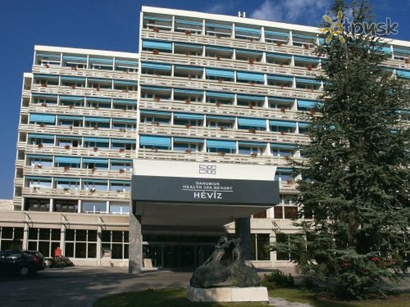 Фото отеля Ensana Thermal Heviz Health Spa Hotel 4* Хевиз Венгрия экстерьер и бассейны