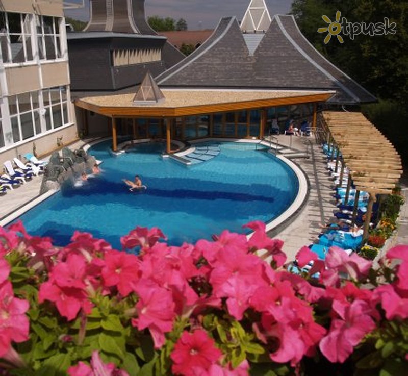 Фото отеля Ensana Thermal Heviz Health Spa Hotel 4* Хевиз Венгрия экстерьер и бассейны