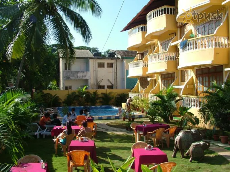 Фото отеля Villa Theresa 2* Šiaurės Goa Indija išorė ir baseinai