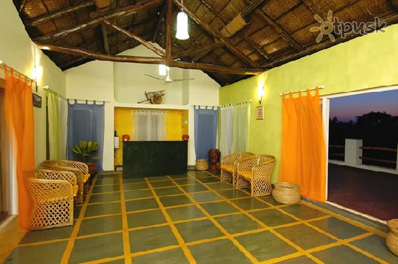 Фото отеля Nirvana Hermitage 3* Ziemeļu goa Indija vestibils un interjers