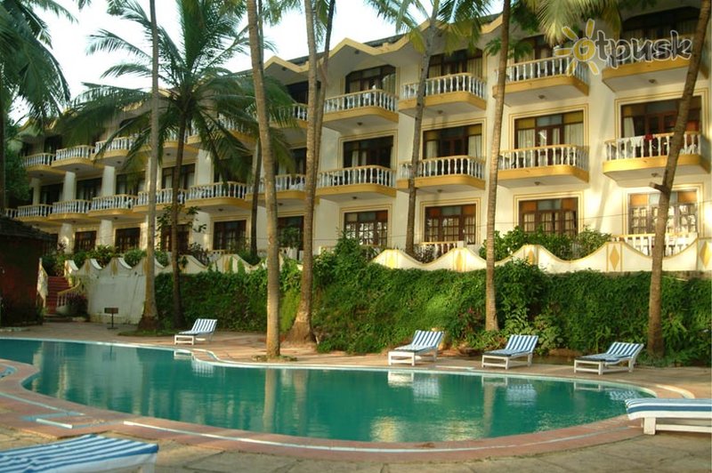 Фото отеля Bambolim Beach Resort 3* Северный Гоа Индия экстерьер и бассейны