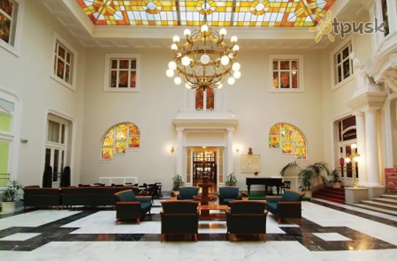 Фото отеля Civis Grand Hotel Aranybika 4* Дебрецен Венгрия лобби и интерьер