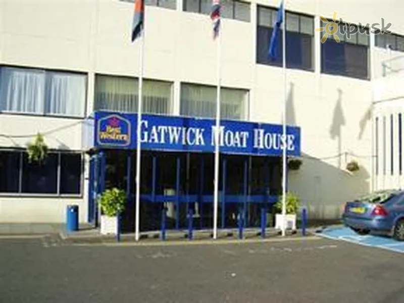 Фото отеля Gatwick Moat House 3* Лондон Великобритания экстерьер и бассейны