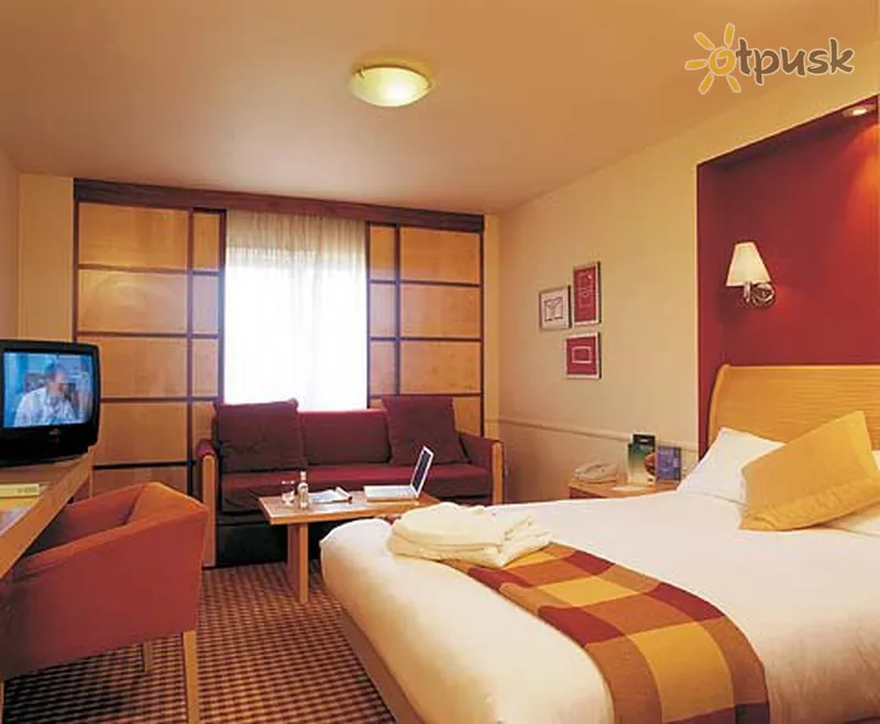 Фото отеля Holiday Inn Cambridge 3* Kembridža Lielbritānija istabas