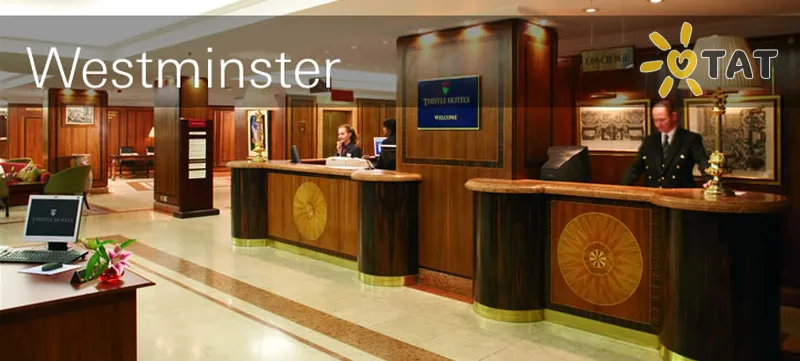 Фото отеля Thistle Westminster 4* Лондон Великобританія лобі та інтер'єр