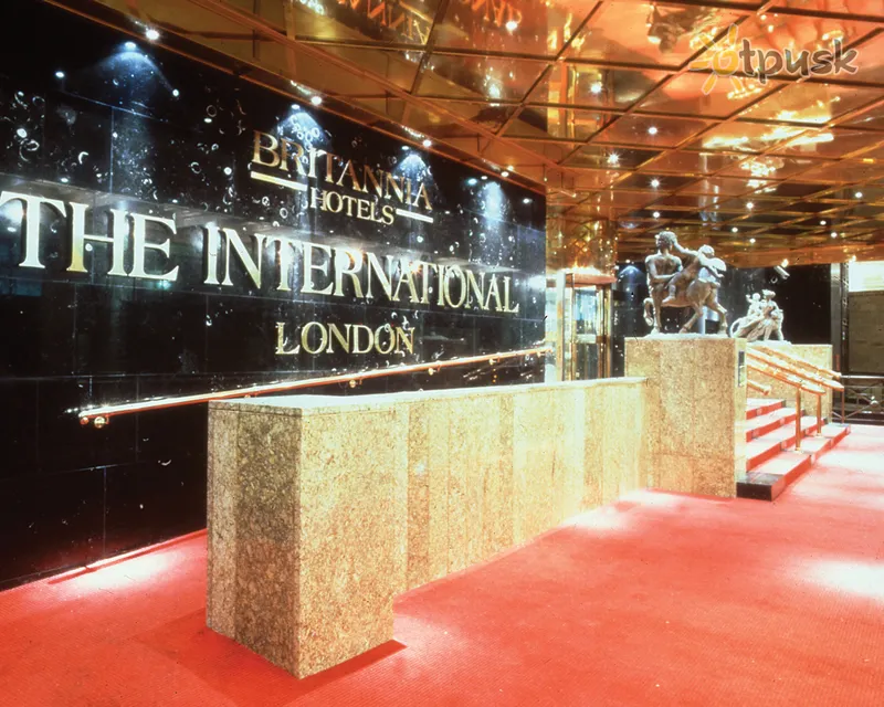 Фото отеля Britannia International 4* Лондон Великобритания лобби и интерьер
