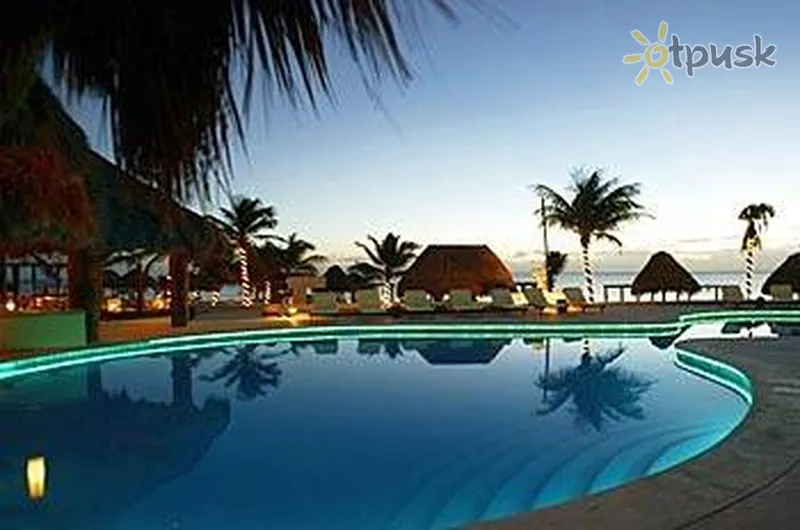 Фото отеля Azul Beach Hotel 5* Rivjēra Maija Meksika ārpuse un baseini