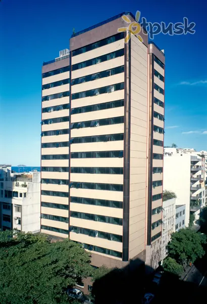 Фото отеля Ipanema Plaza 4* Рио-де-Жанейро Бразилия экстерьер и бассейны