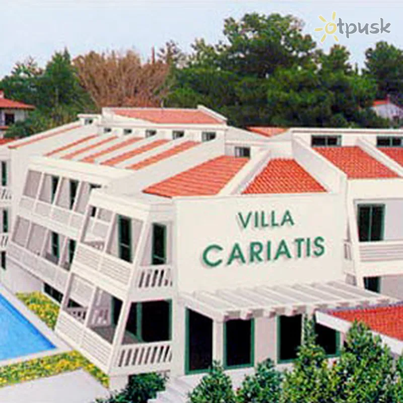 Фото отеля Villa Cariatis 2* Chalkidikė – Nea Kallikratia Graikija išorė ir baseinai