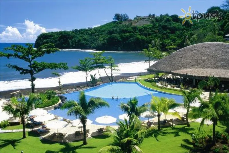 Фото отеля Radisson Plaza Resort Tahiti 5* о. Таїті Французька Полінезія екстер'єр та басейни