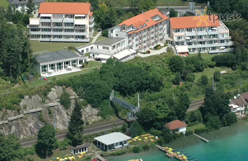 Фото отеля Ferienhotel Woerthersee 3* Karintija Austrija išorė ir baseinai